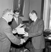 Stationsskrivningskurs, avslutning i Plenisalen