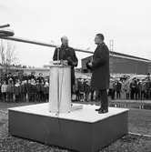 Invigning Morjärv-Kalix, invigningstal. Generaldirektör Erik Upmark