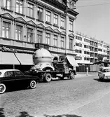 Sockertransport i Uppsala. Husbygge, Anders Diös