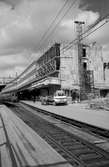 Stockholm Centralstation, tillbyggnad.
Statens Järnvägar SJ F vid plattform.
Stockholm Central södra delen.