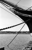 Ålandsresa. Pommern, världens enda fyrmastade fraktsegelfartyg, numera Museifartyg