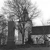 Ålandsresa. Saltvik kyrka. Minnessten, Tings plats och Handels plats