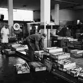 Partifiskhallen, handel med fisk och skaldjur