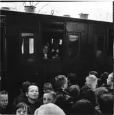 Historiska tågets resa från Stockholm till Göteborg för invigningen av Tåg 62. SJ A 103