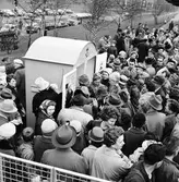 Historiska tågets resa från Stockholm till Göteborg för invigningen av Tåg 62