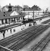 Historiska tågets resa från Stockholm till Göteborg för invigningen av Tåg 62. SJ B 3 