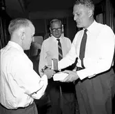 GDG biltrafik. Generaldirektör, Gd, Erik Upmark, till höger