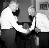 GDG biltrafik. Generaldirektör, Gd, Erik Upmark, till vänster