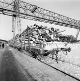 Massavedstransport Åsarna-Sundsvall, Suc. SJ Ore vagn. Brokran