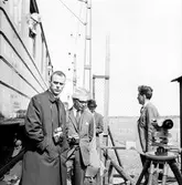 Hastighetsprov vid Moholm. SJ S04 Mätvagn