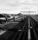 Spårläggning i Svappavara