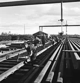 Spårläggning i Svappavaara