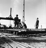 Spårläggning i Svappavaara