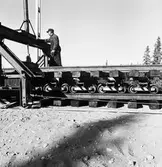 Spårläggning i Svappavaara