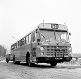 Landsvägsbuss för högertrafik