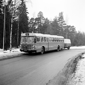 Landsvägsbuss för högertrafik