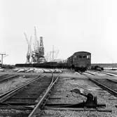 Gävle Hamn. Statens Järnvägar, SJ V3 42. SJ E.