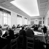 Konferens om tidtabell i Riksdagshuset och Folkets Hus