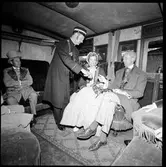 Vagn A 103 Historiska Tåget. Falköping - Malmö Central