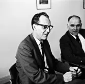 Byrådirektör (Brd) A. Göransson, Förste Byråsekreterare (Fbrs) C. Palmrud. Datacentralen Tomteboda (Tm)