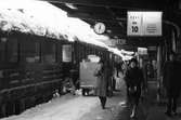 Jultrafiken på Centralstationen