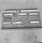 Modell av Fjällbo Huvudverkstad