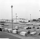 Container terminal i Göteborgs hamn.