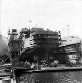 Skeppsvarv. Tågfärjan Skåne