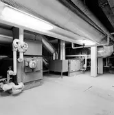 Värmeanläggning. Vagnhall, Hagalund