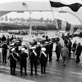 Orkester. M/S Drottningen, Trelleborg