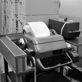 Teleprinter. VET-centralen Tm