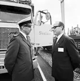 Svelast lastbil. Centralterminalen Norrköping