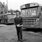 Stig Hillerstam. Norra bantorget. Buss 522 och 523