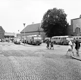 Reportage om SJ och högertrafiken i Örebro och Malmö