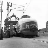 Berlin-Sassnitz-Malmö. Blå porten, Trelleborg. Deutsche Reischsbahn, DR 