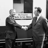 Berlin-Sassnitz-Malmö. Deutsche Reischsbahn, DR 