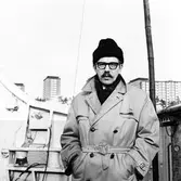 Tågfärjan S/S Starke, Trelleborg i Värtahamnen