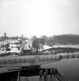 Den öppningsbara svängbron i Stäket, Kallhäll