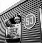 Tage Danielsson. TV-inspelning av 1969 års adventskalender Herkules Jonssons storverk, med skådespelarna Tage Danielsson och James Dickson.