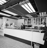 Statens Järnvägar, SJ Rbr, Statens Järnvägars resebyrå på Karlavägen, interiör