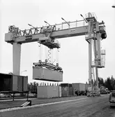 Västerås, containerterminal.