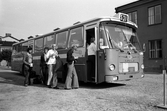 Karlskrona - Växjö Järnväg, CWJ permissionsresor med buss. Arrangör SJ. Statens Järnvägar, SJ Ck 1399.