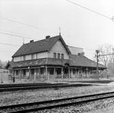 SWB Stockholm Västerås Bergslagens Järnvägar. Spånga stationshus.