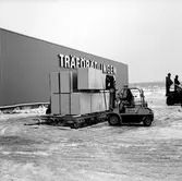 Transport av spånplattor, Edsbyn.