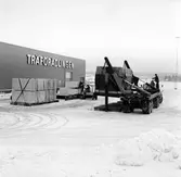 Transport av spånplattor, Edsbyn.