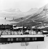 Fjället, stugbyn, slalombacken Björkliden. Hotell Fjället och stugbyn i Björkliden.