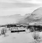 Fjället Björkliden Stygbyn, Slalombacken, hotell Fjället och stugbyn i Björkliden.