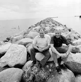 Färjeläget,Trelleborg. Byggbilder från nya färjeläget, piren och bangård.