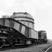 Statens Järnvägar, SJ T21 98. Transport av flytande järn Spännarboda - Surahammar.