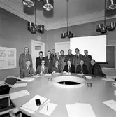 Förrådskommitténs sammanträde, Stockholm Central.